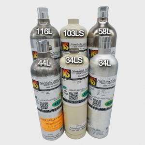 Hydrogen Sulfide 25ppm Calibration Gas for RAE Systems Monitors