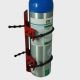 Mounting Bracket for Calibration Gas Cylinders
